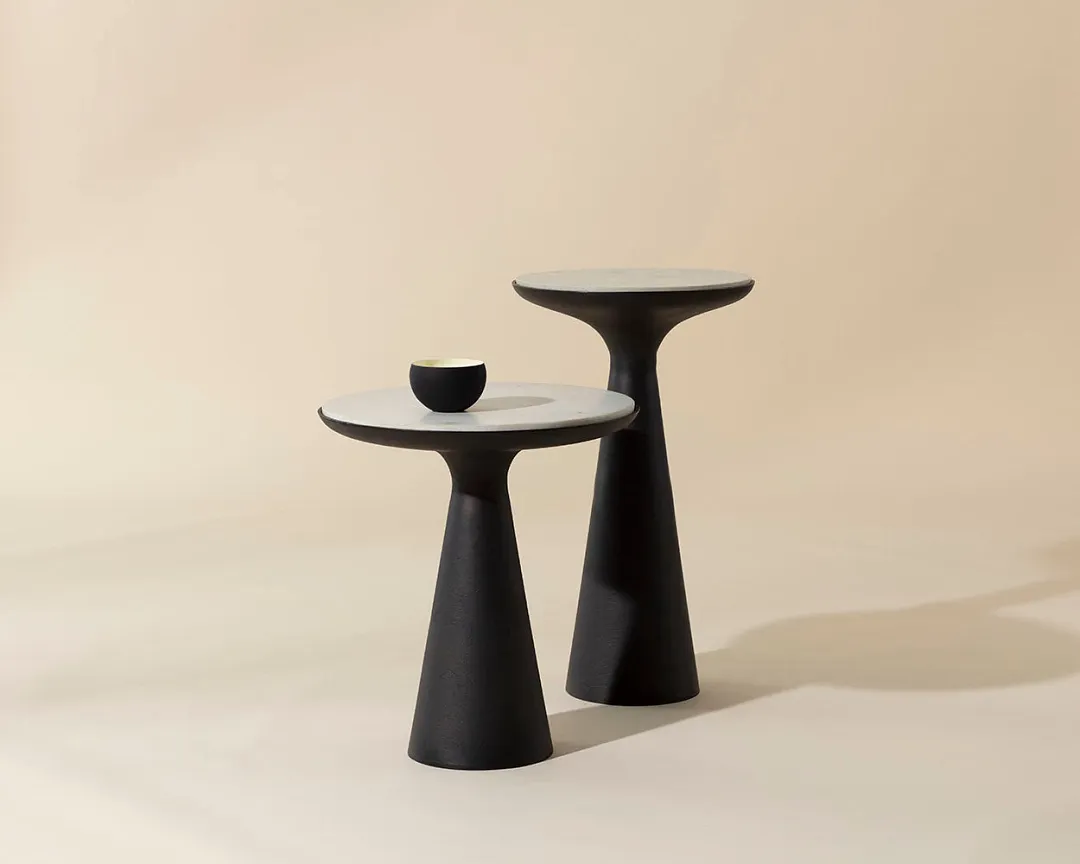 Hayes Two-tone Short Nesting End Table