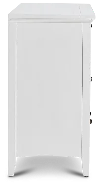 Heron Cove White Media Chest