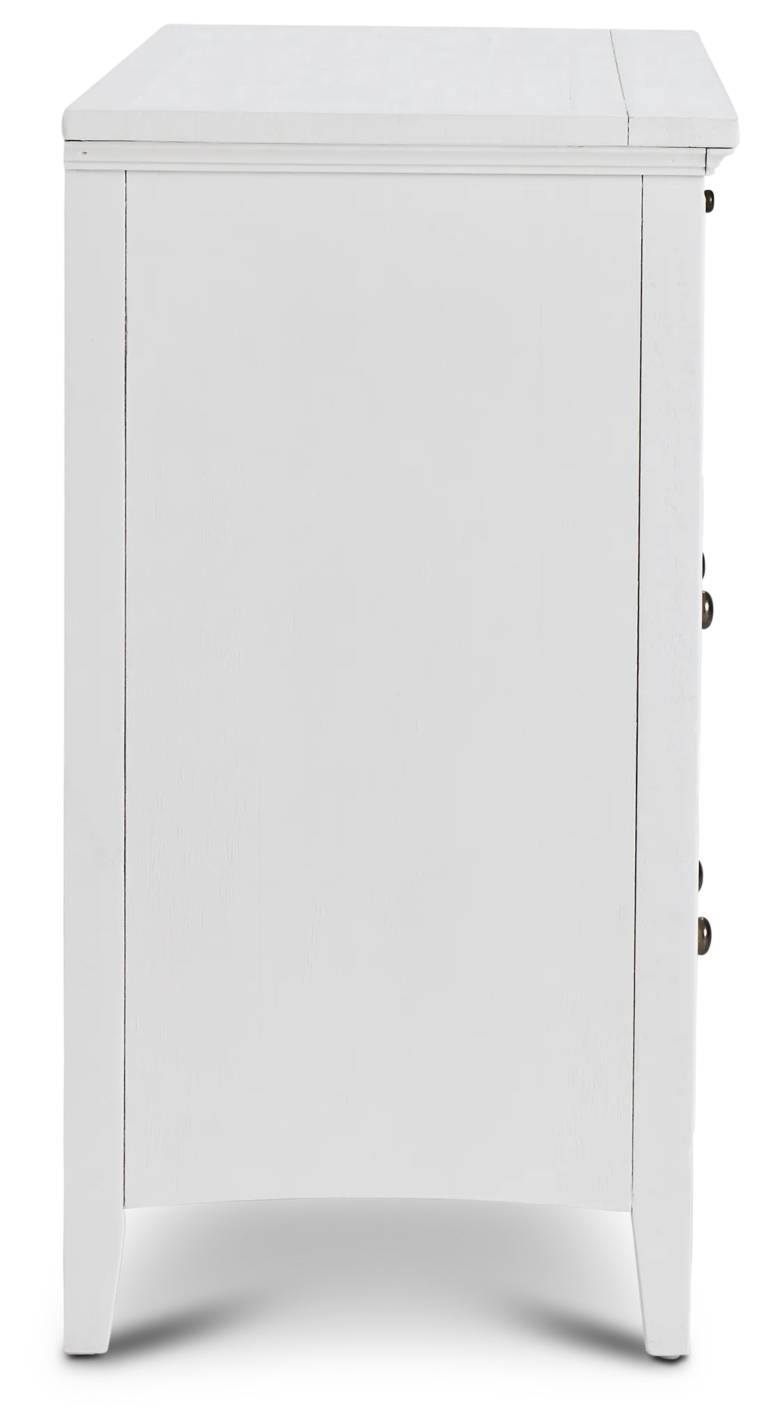 Heron Cove White Media Chest