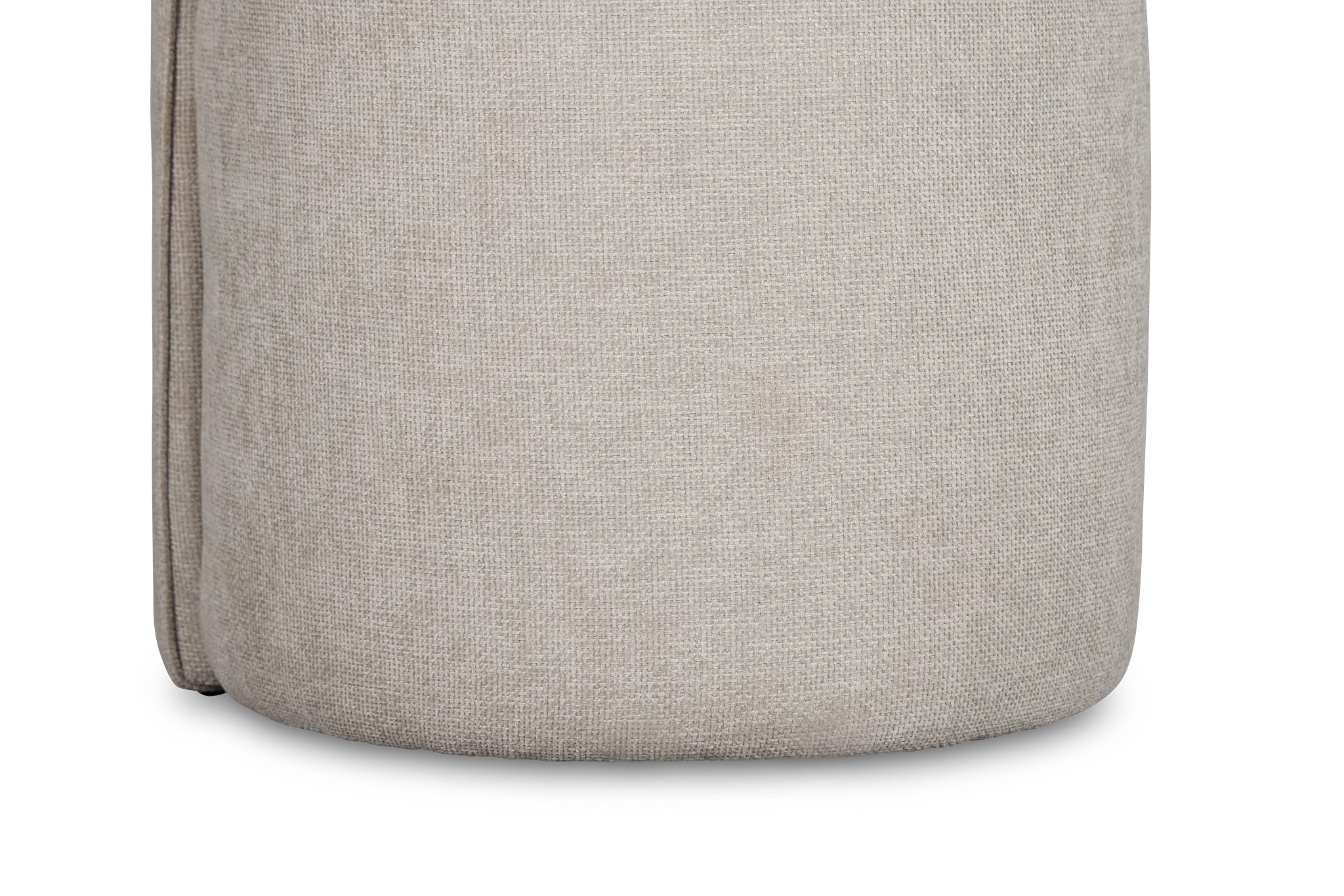 Ryan Light Gray Castored Upholstered Side Chair