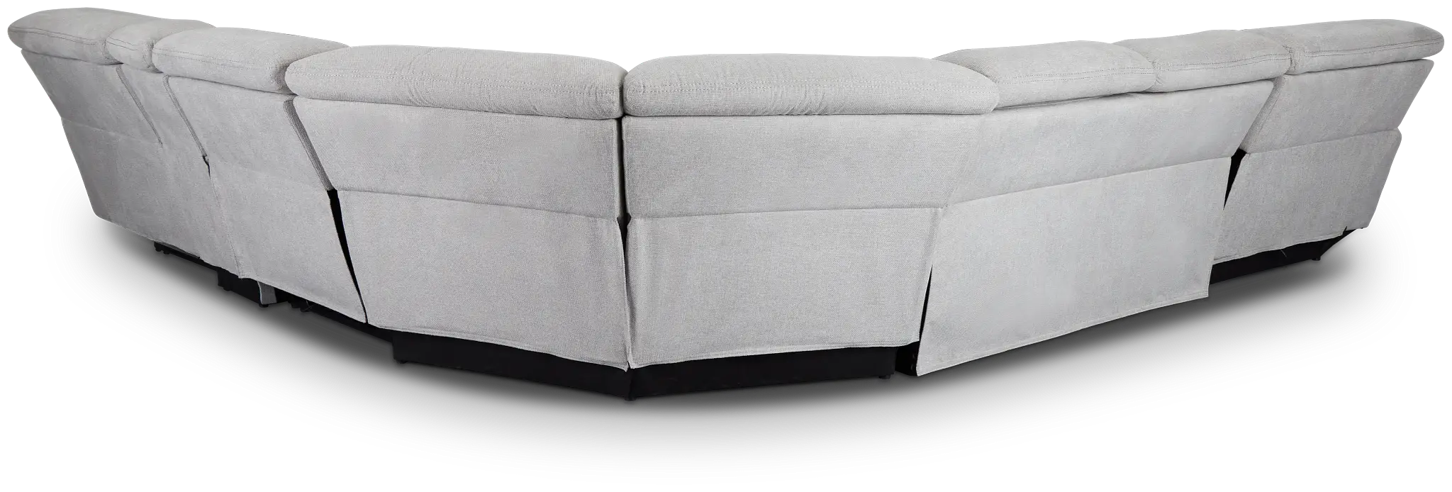 Callum Light Gray Storage Medium Left Triple Power Chaise Sleepr Sectional Callum Light Gray Storage Medium Left Triple Power Chaise Sleepr Sectional
