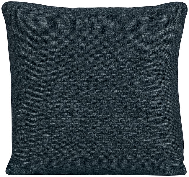 Noah Dark Blue Fabric Square Accent Pillow (3)