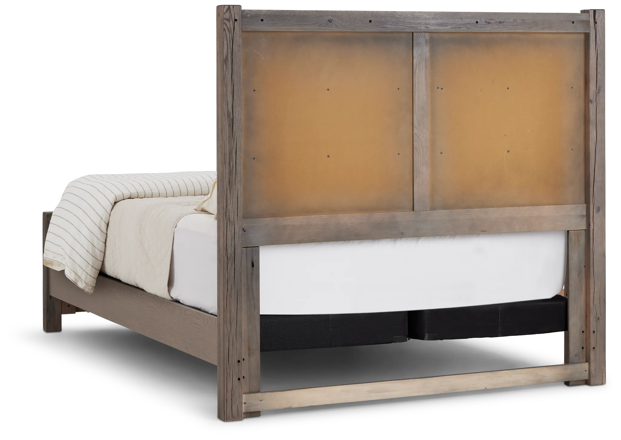 Salt Lake Gray Panel Bed