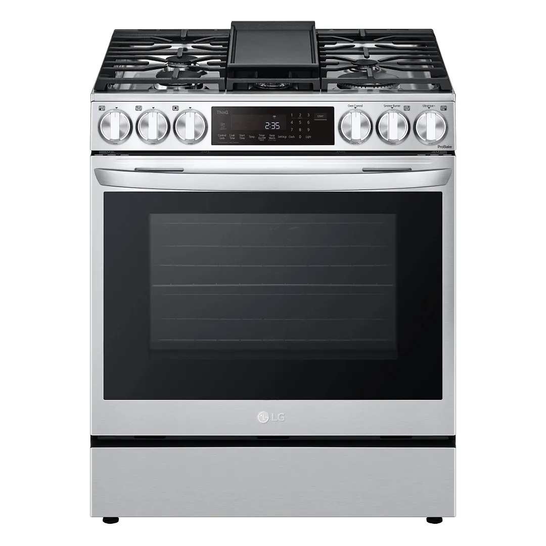 Lg 6336 Series Stainless Steel Dual Fuel Range