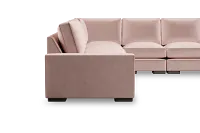 Edgewater Joya Light Pink Large Two-arm Sectional