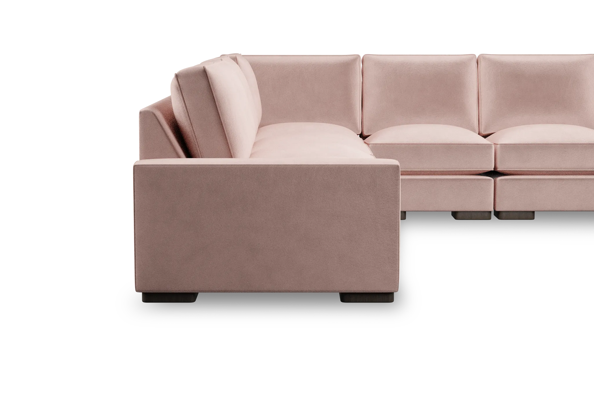 Edgewater Joya Light Pink Large Two-arm Sectional