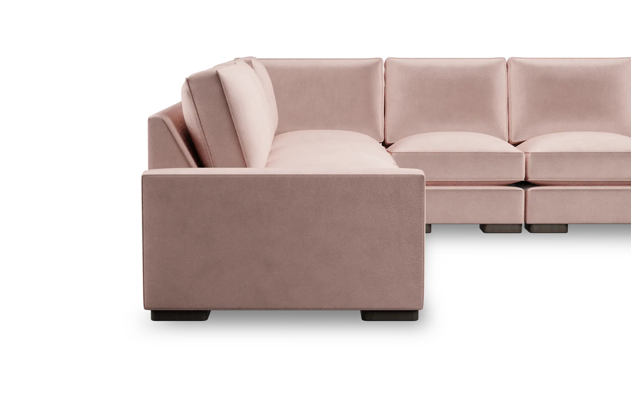 Edgewater Joya Light Pink Large Two-arm Sectional Edgewater Joya Light Pink Large Two-arm Sectional