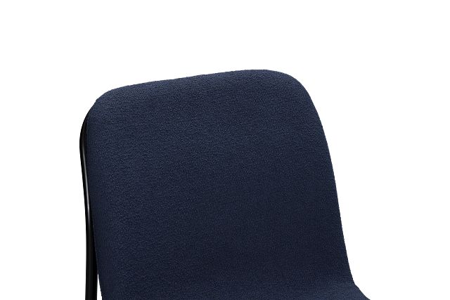 Palos Dark Blue Upholstered Side Chair