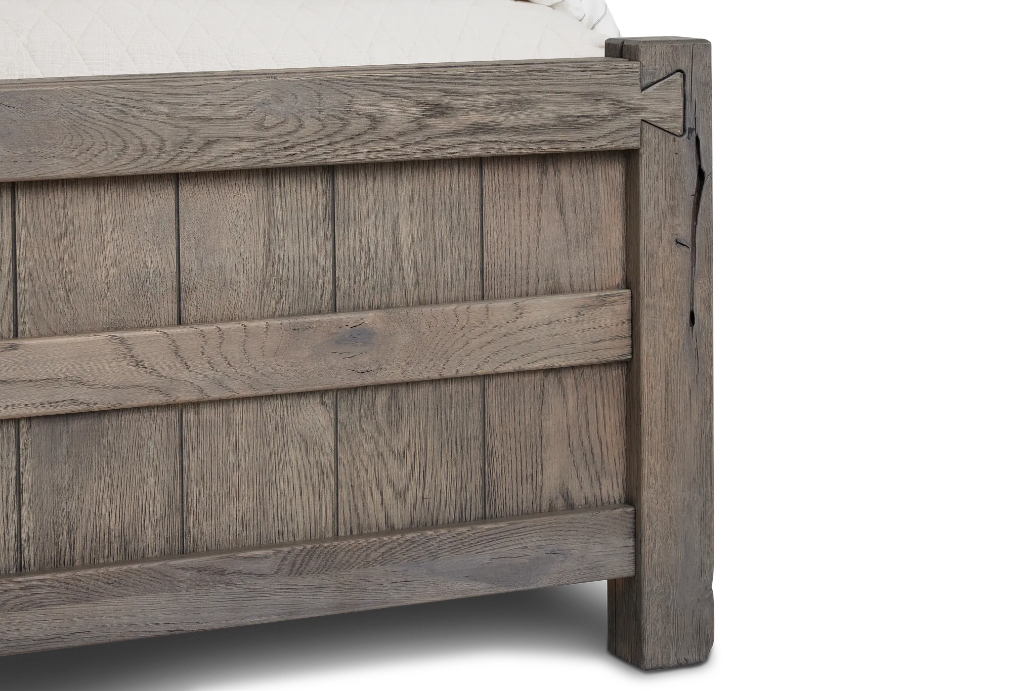 Salt Lake Gray Panel Bed