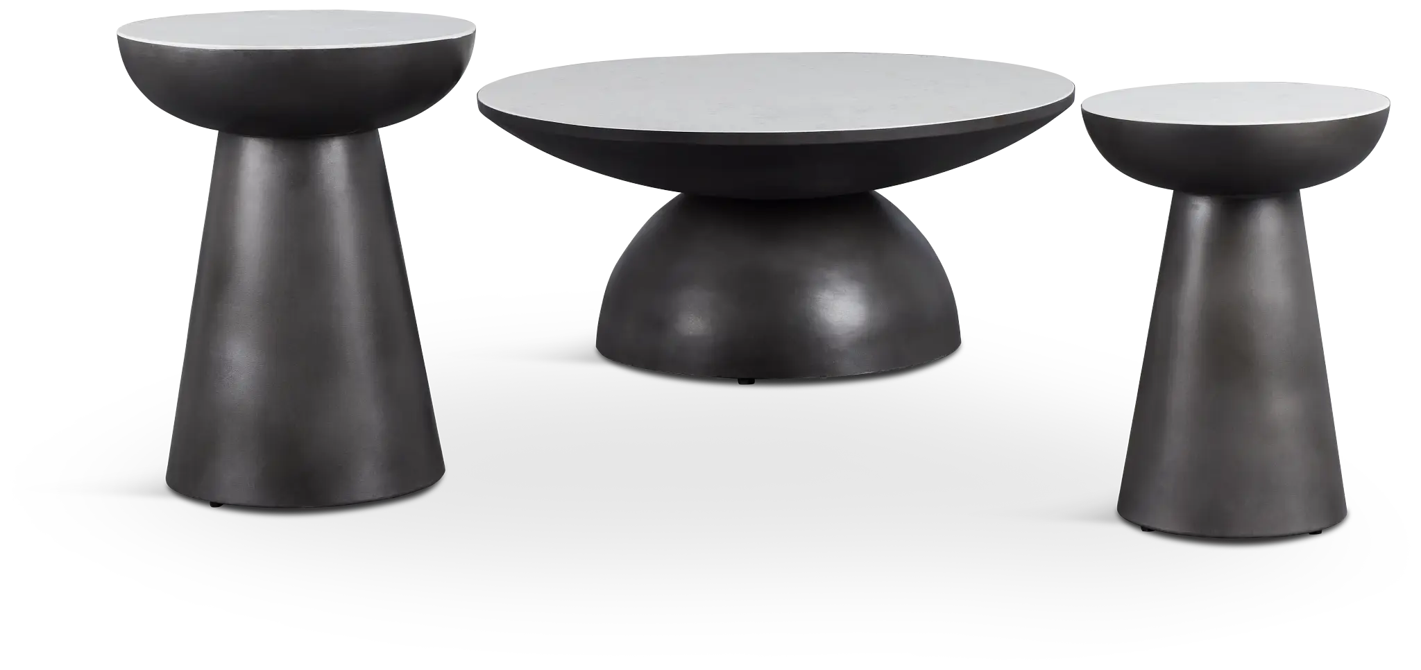 Darby White Marble Round Coffee Table Darby White Marble Round Coffee Table