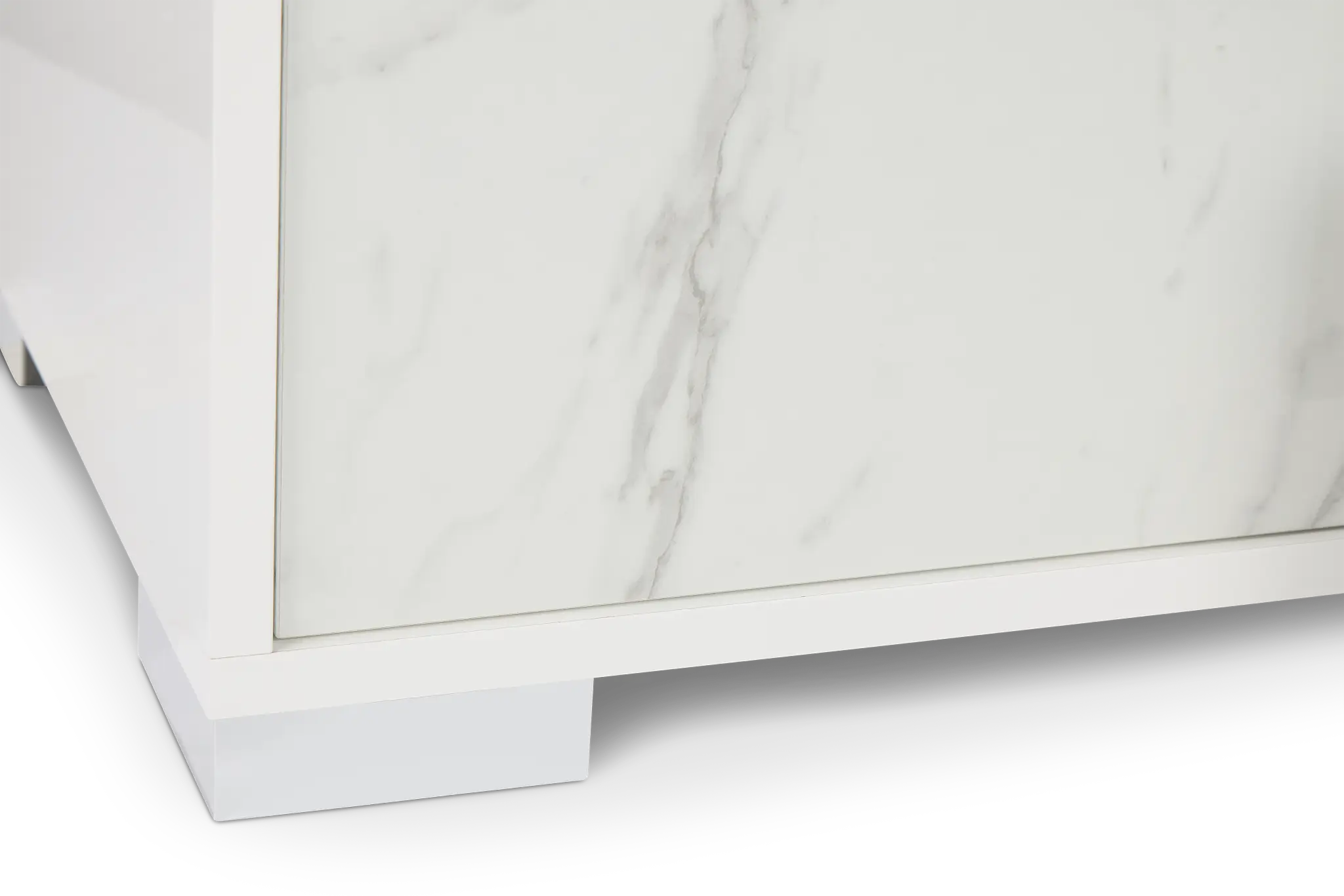 Modena White 76" Tv Stand Modena White 76" Tv Stand