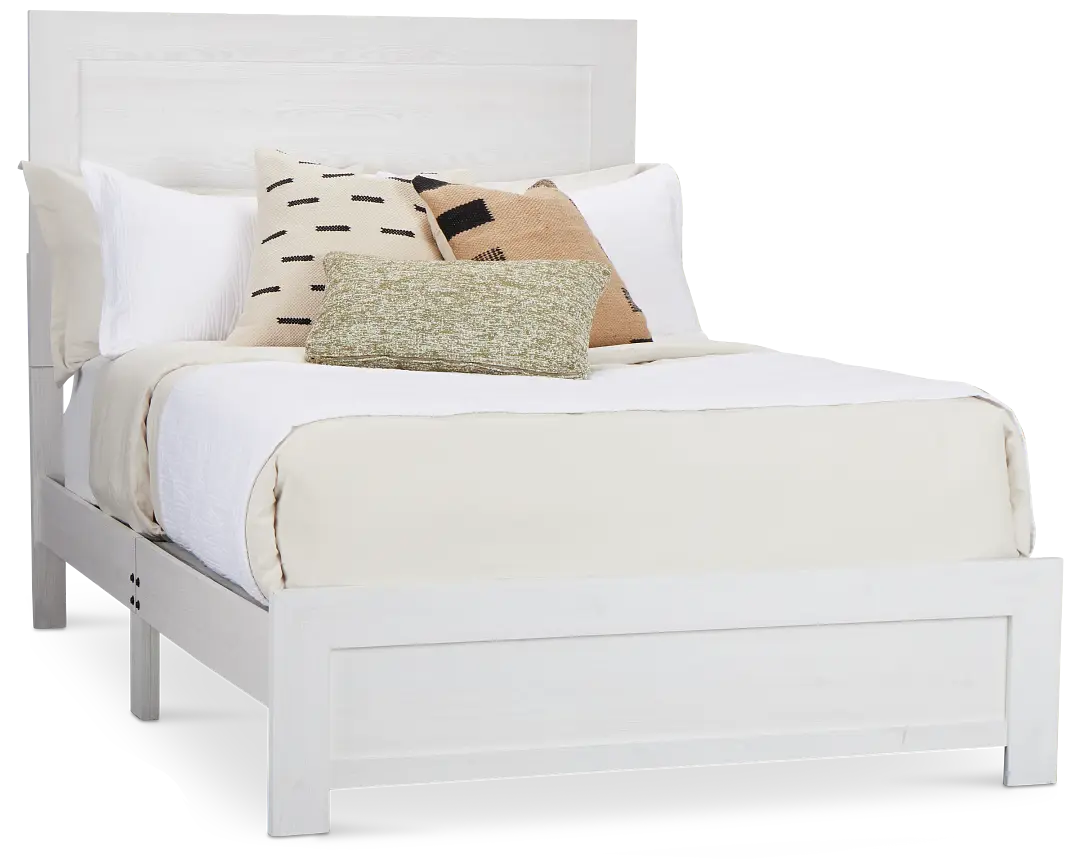 Ollie White Panel Bed Ollie White Panel Bed