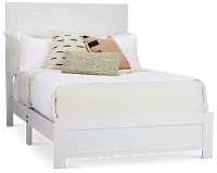 Ollie White Panel Bed