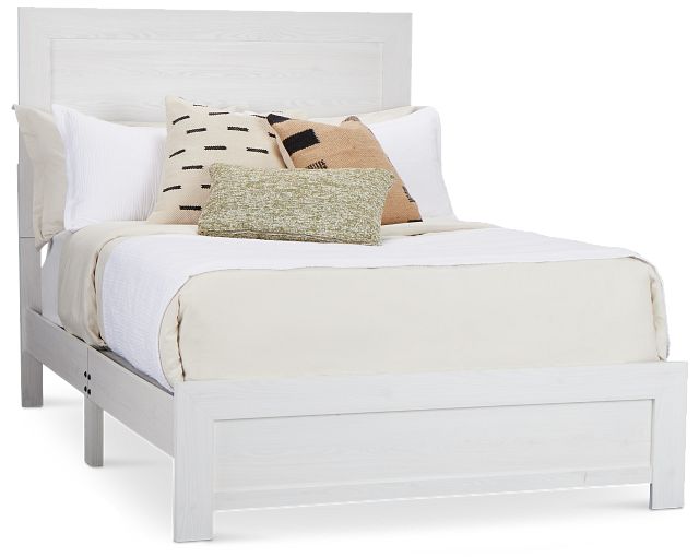 Ollie White Panel Bed