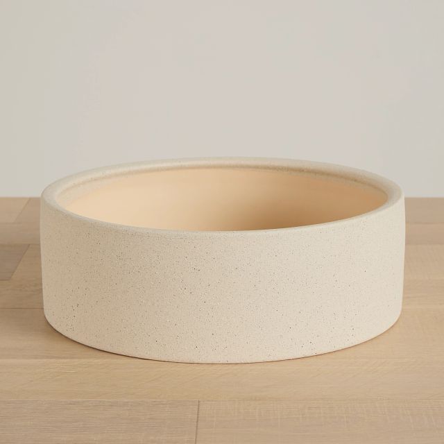 Sely Ivory Round Planter