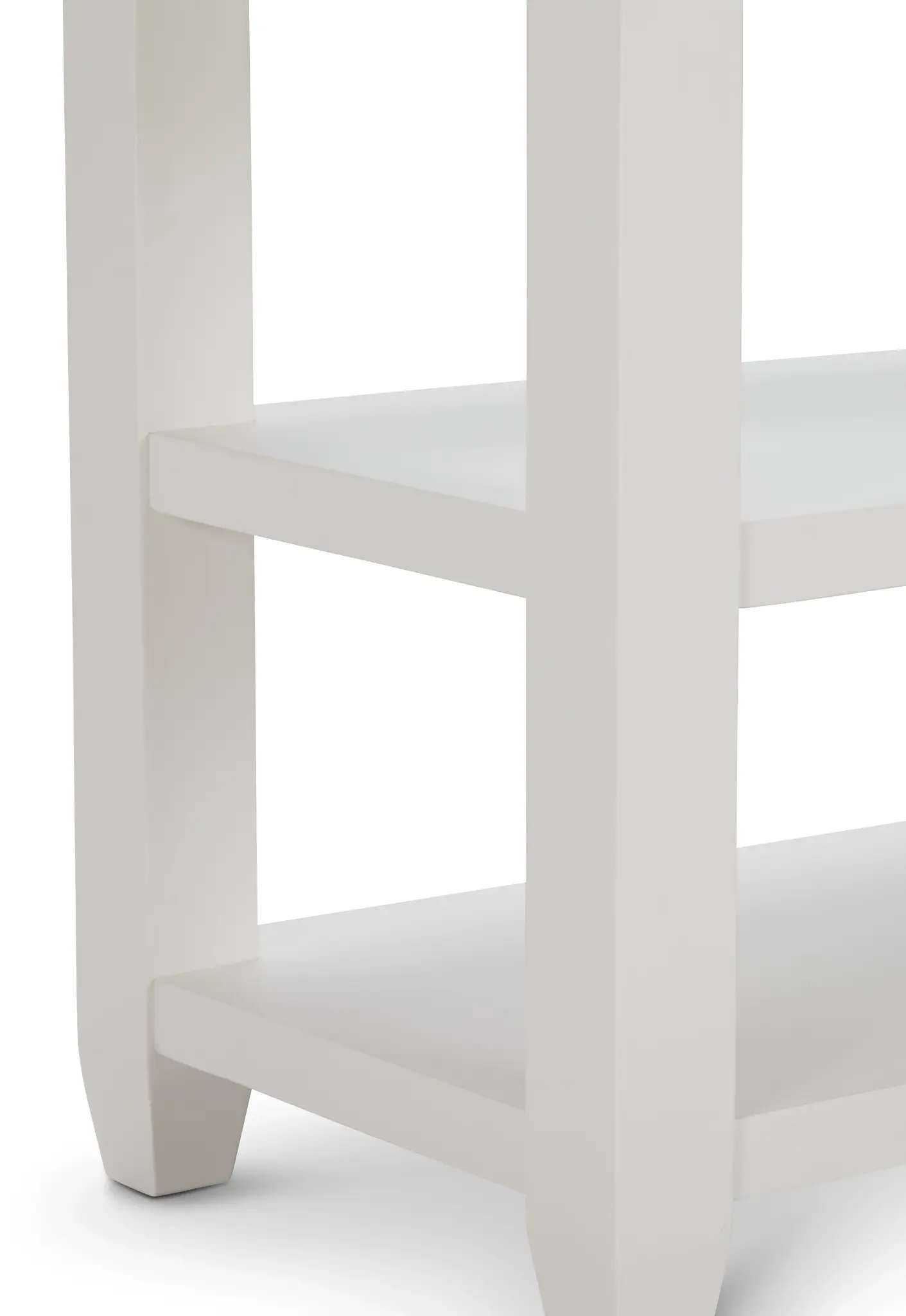 Hurley White Chairside Table Hurley White Chairside Table
