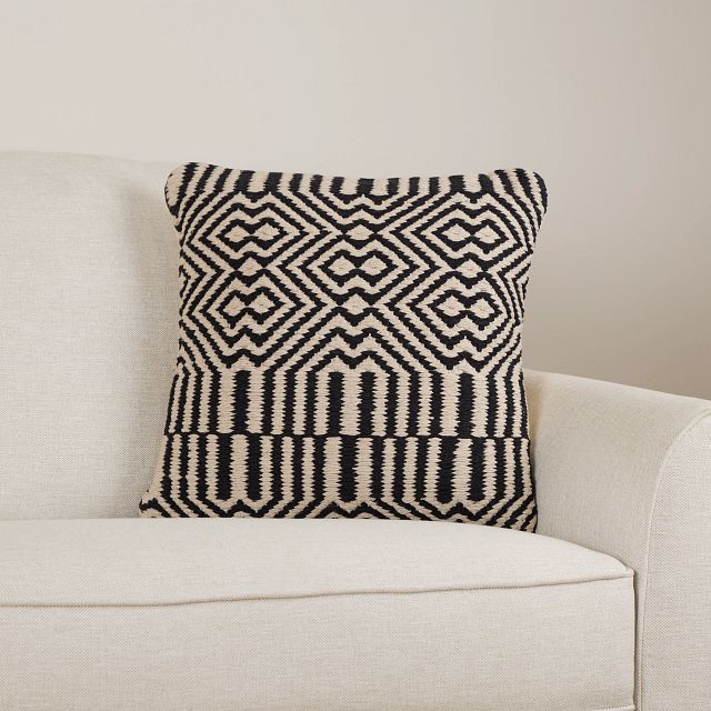 Munix Black Accent Pillow