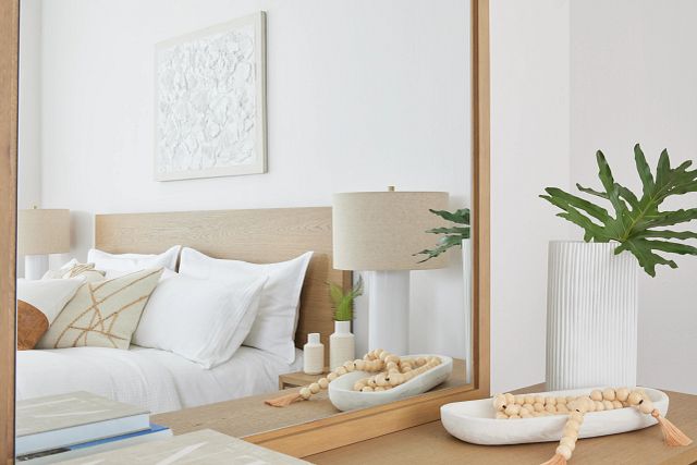 Haven Light Tone Platform Bed