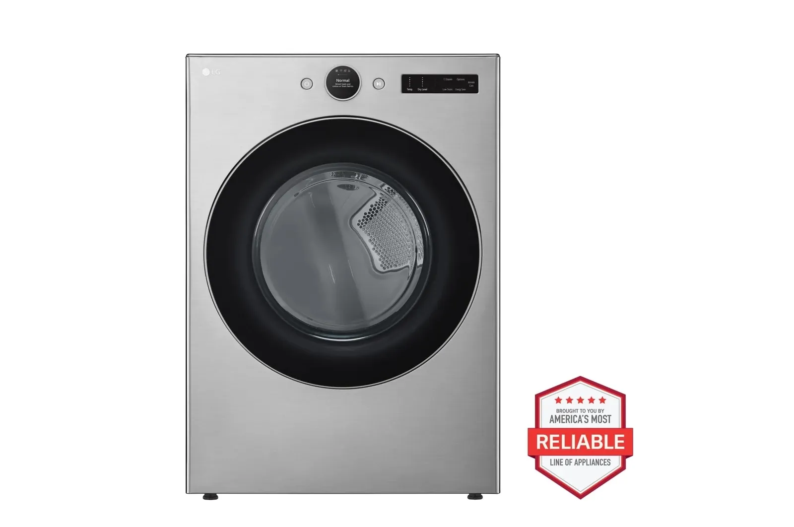 Lg 5501 Series Gray Front Load Gas Dryer