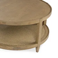 Booker Light Tone Round Coffee Table
