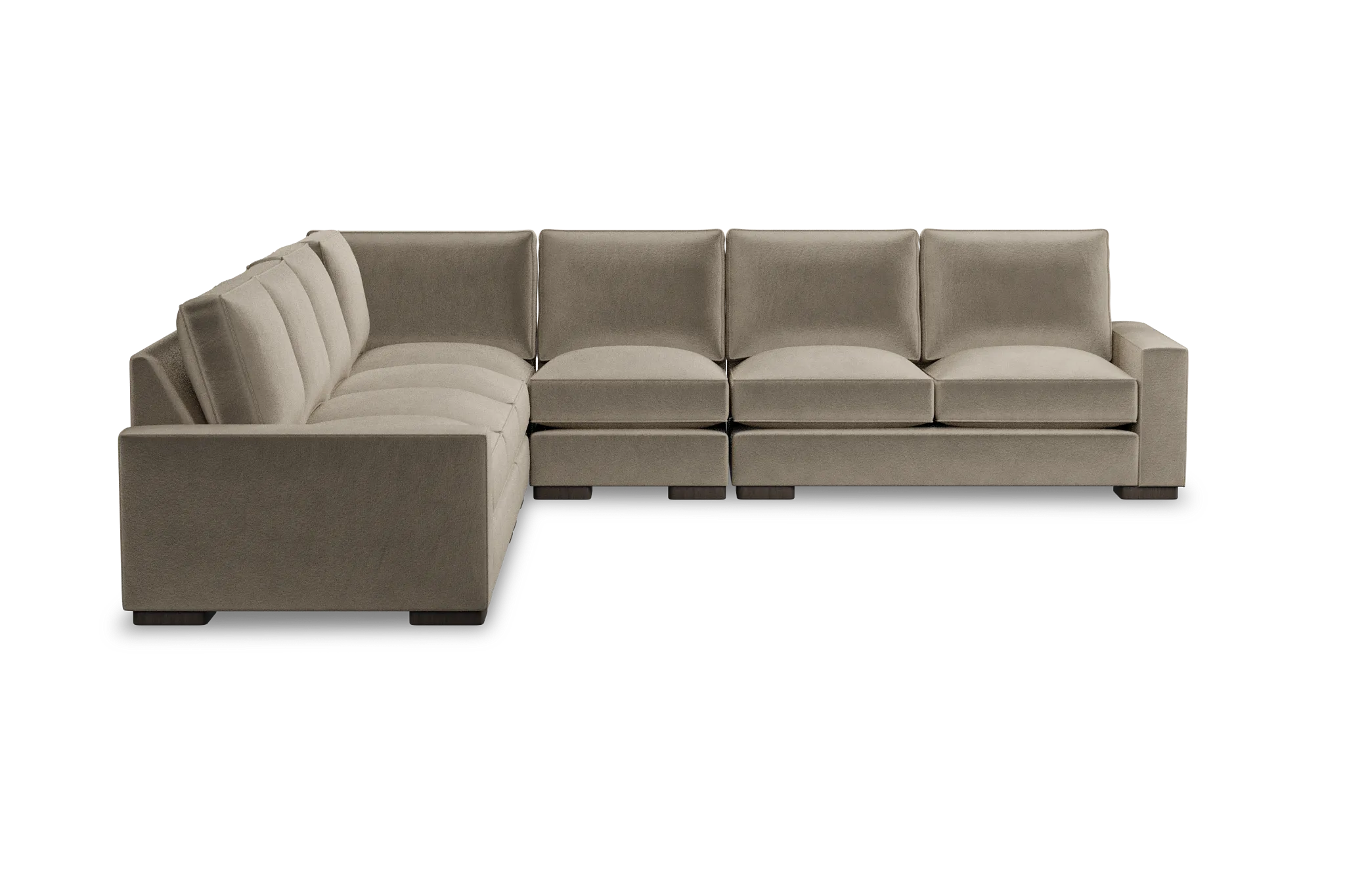Edgewater Joya Beige Large Two-arm Sectional