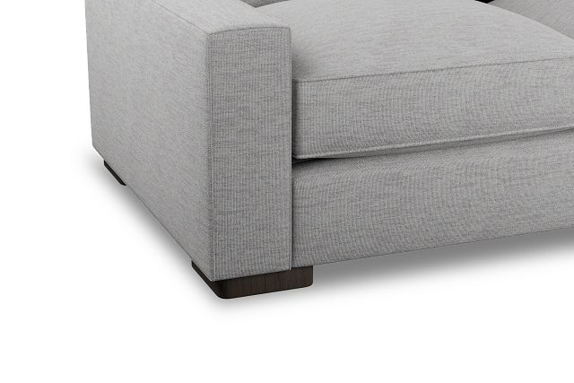 Edgewater Maguire Gray Large Two-arm Sectional
