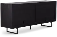 Malibu Black Credenza