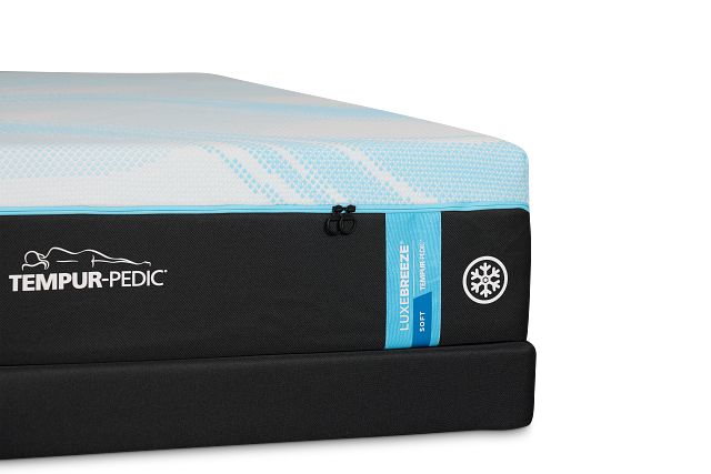Tempur-pedic Tempur-luxebreeze Soft Low-profile Mattress Set