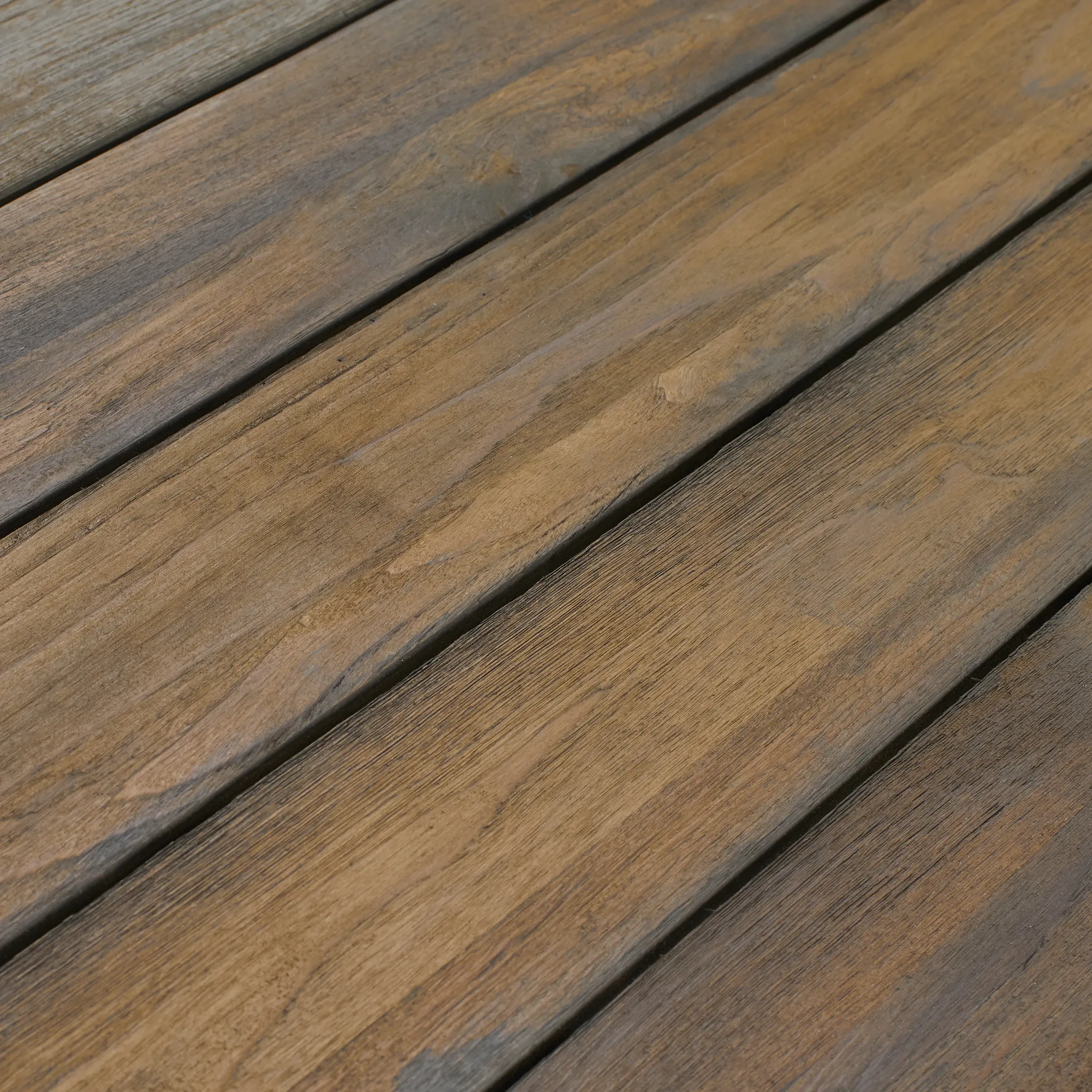 Linear Teak 102" Rectangular Table