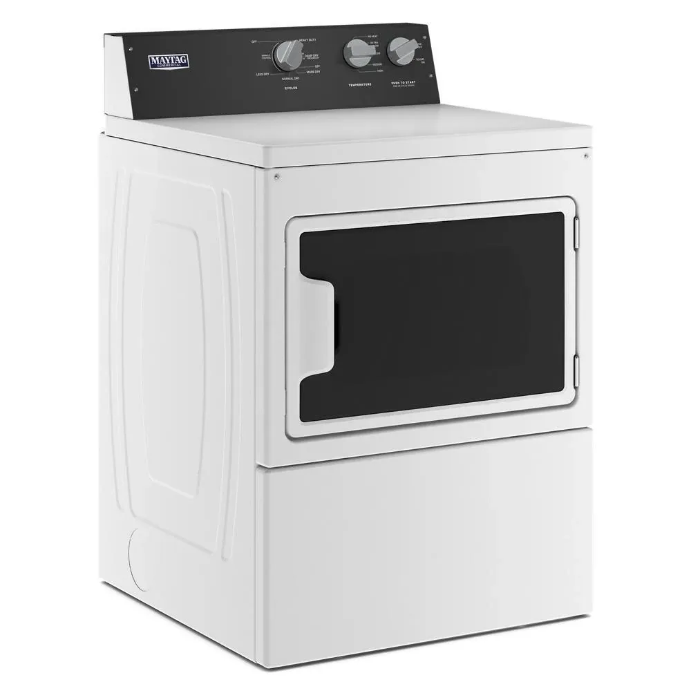 Maytag 586kw White Commercial Dryer