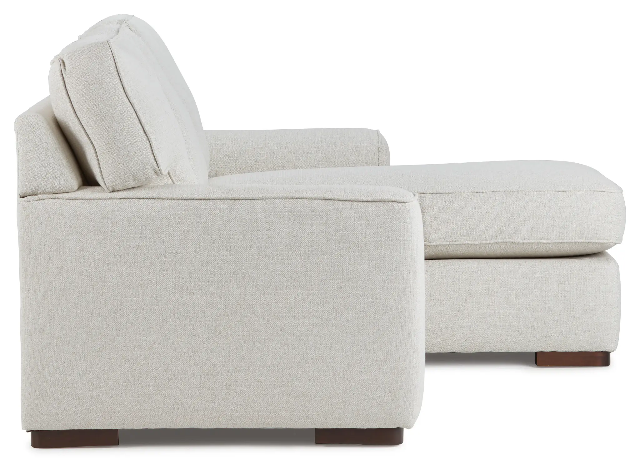 Austin White Fabric Right Chaise Sectional Austin White Fabric Right Chaise Sectional