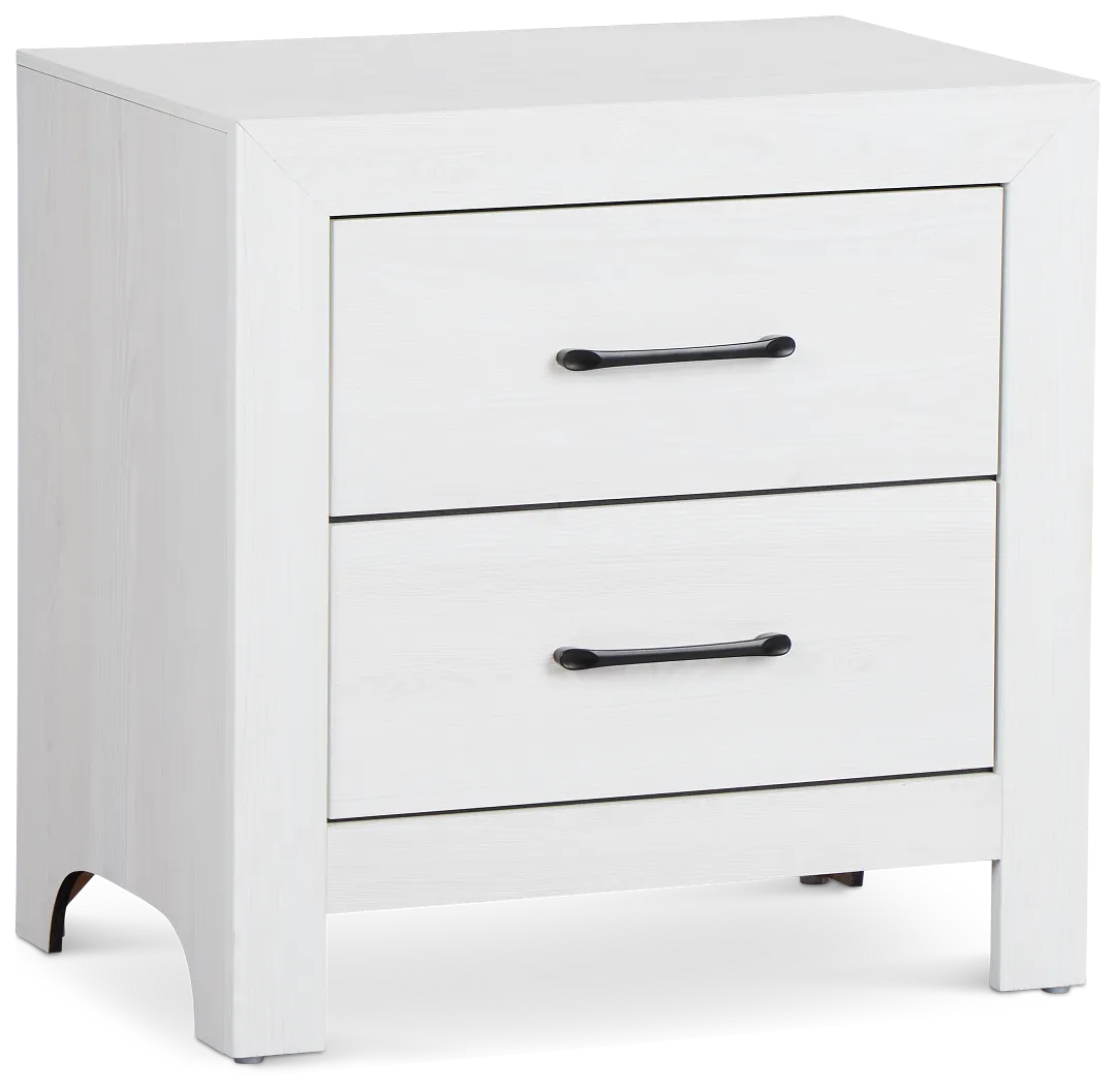 Ollie White Nightstand