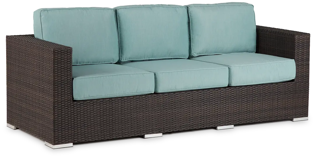 Fina Teal Sofa Fina Teal Sofa