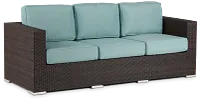 Fina Teal Sofa
