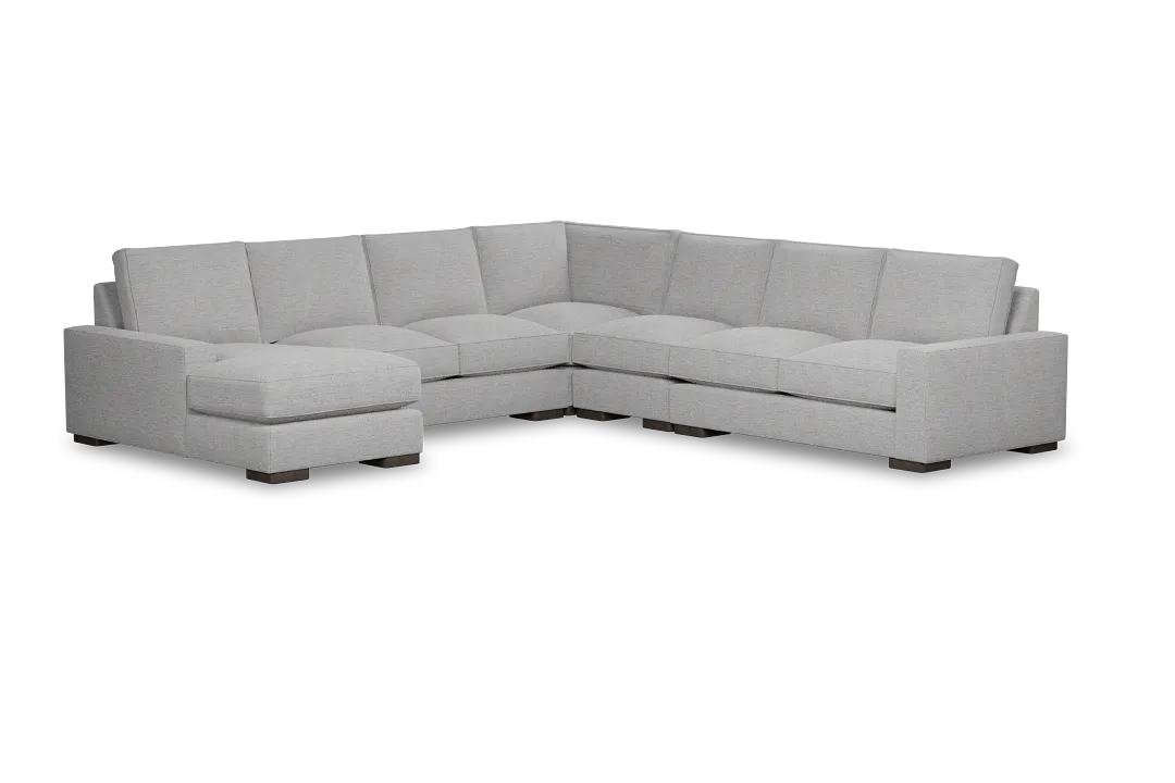Edgewater Maguire Gray Large Left Chaise Sectional
