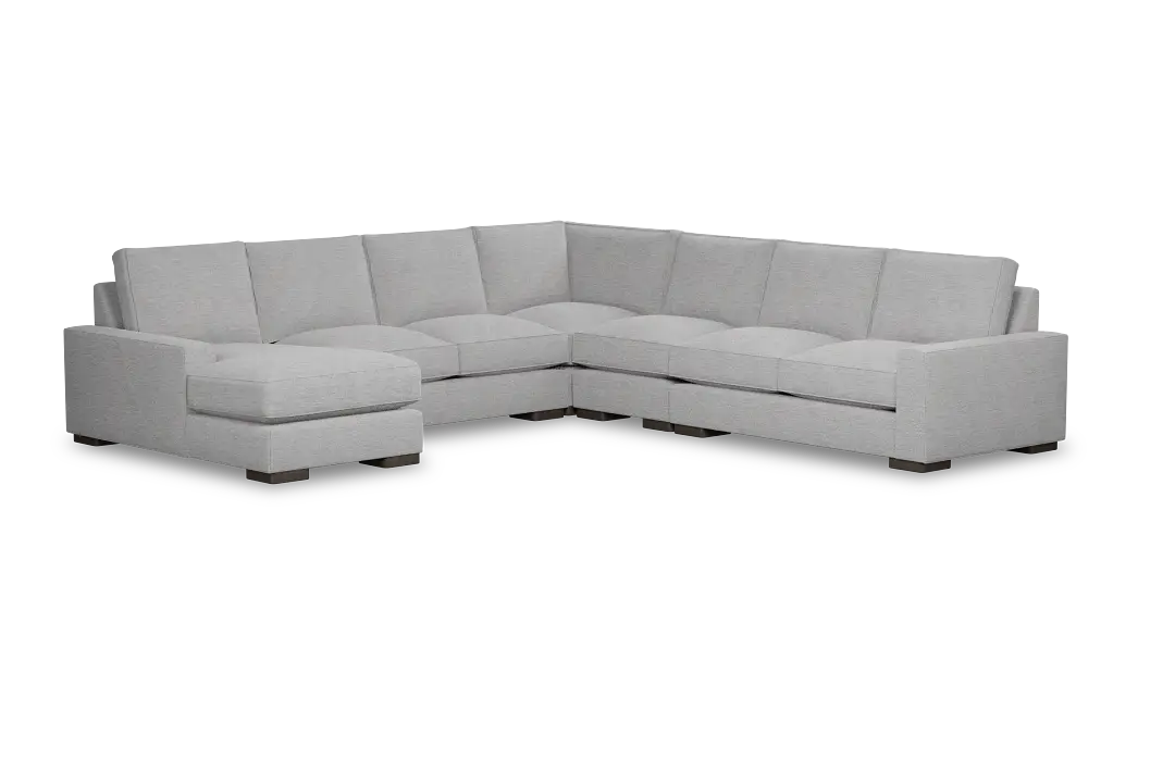 Edgewater Maguire Gray Large Left Chaise Sectional Edgewater Maguire Gray Large Left Chaise Sectional