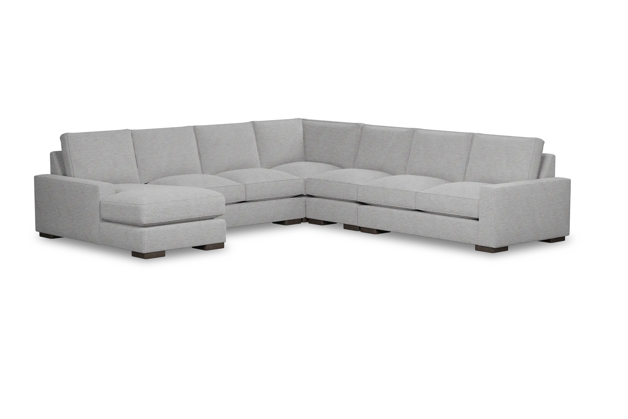 Edgewater Maguire Gray Large Left Chaise Sectional