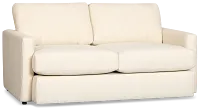 Maxwell Light Beige Fabric Loveseat