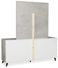 Pomona Gray Dresser & Mirror