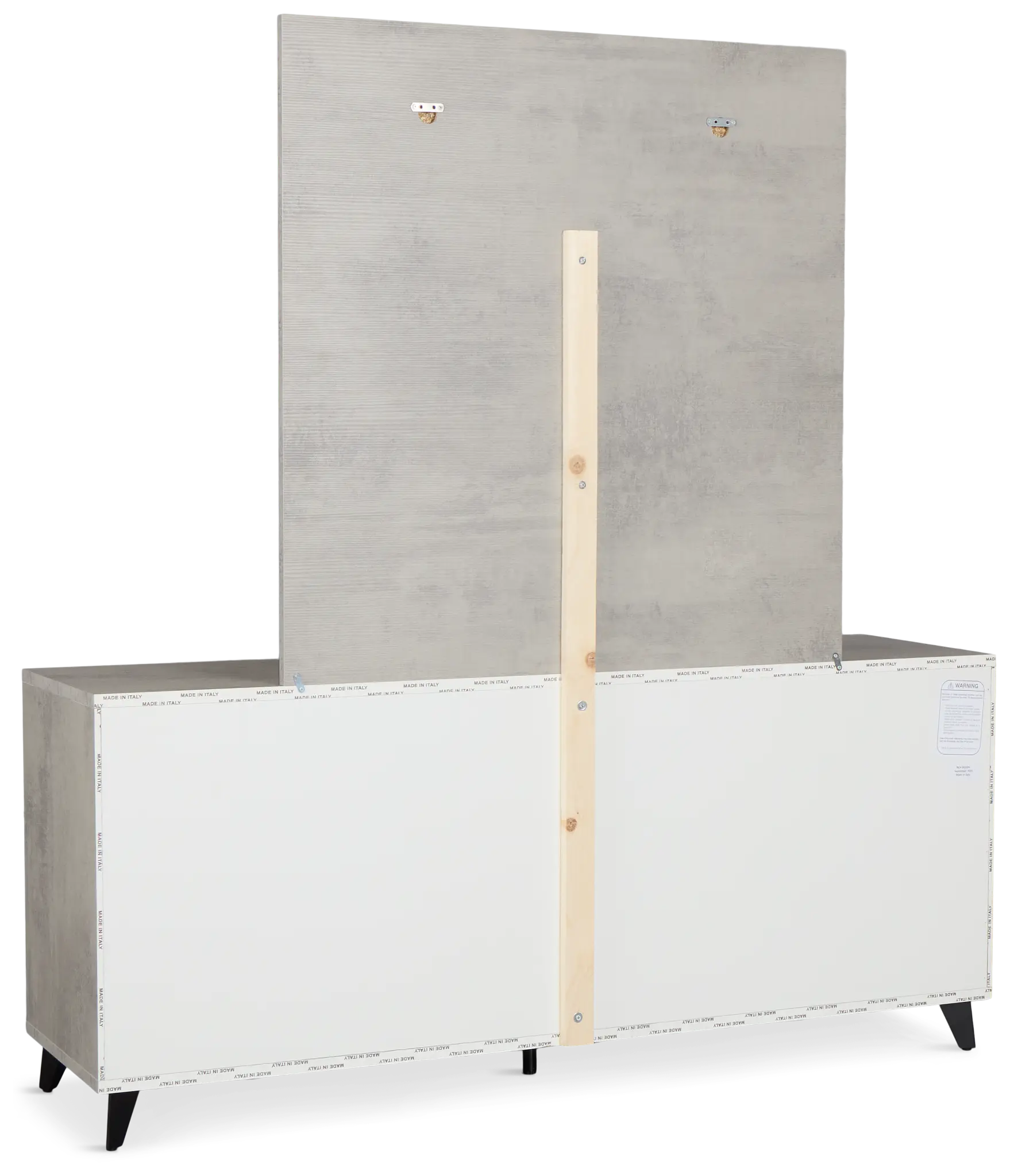 Pomona Gray Dresser & Mirror Pomona Gray Dresser & Mirror