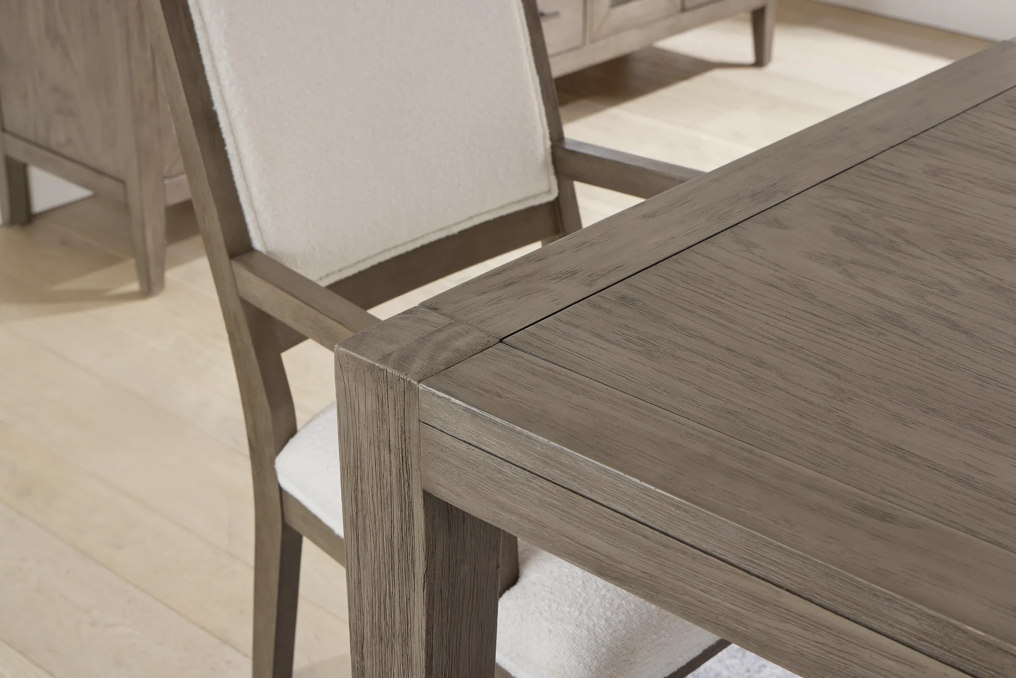 Alden Gray Rectangular Table