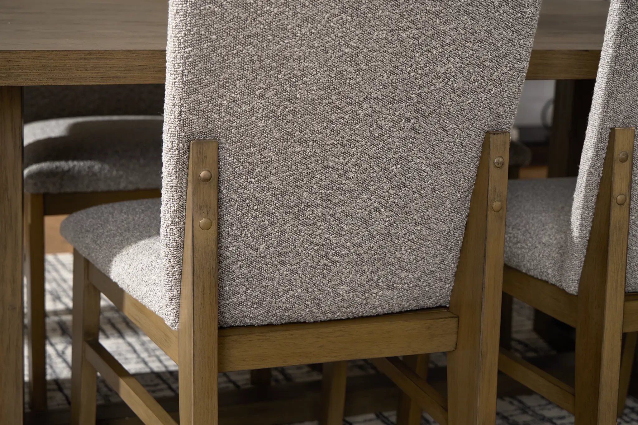 Modesto Light Tone Upholstered Side Chair Modesto Light Tone Upholstered Side Chair