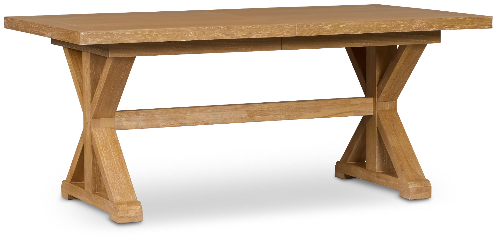 Nantucket Light Tone Trestle Table