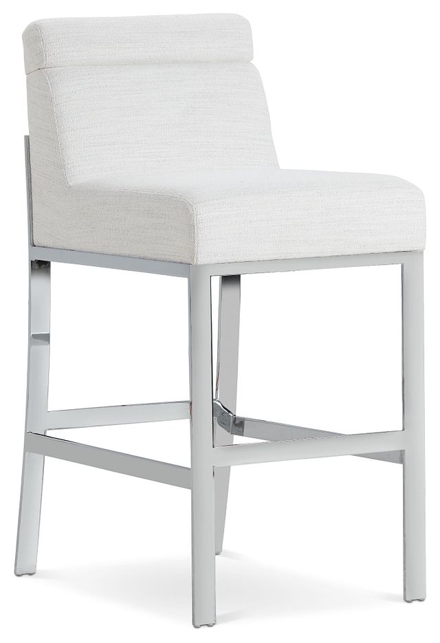 Ocean Drive Whitemetal 30" Upholstered Barstool