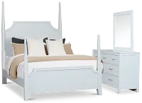 Carolina Light Blue Poster Bedroom