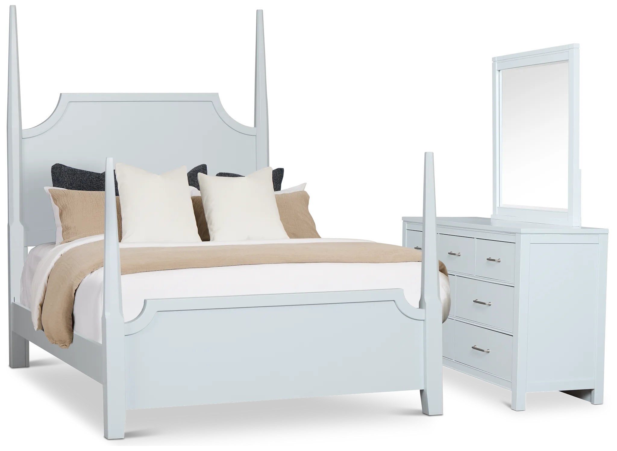 Carolina Light Blue Poster Bedroom