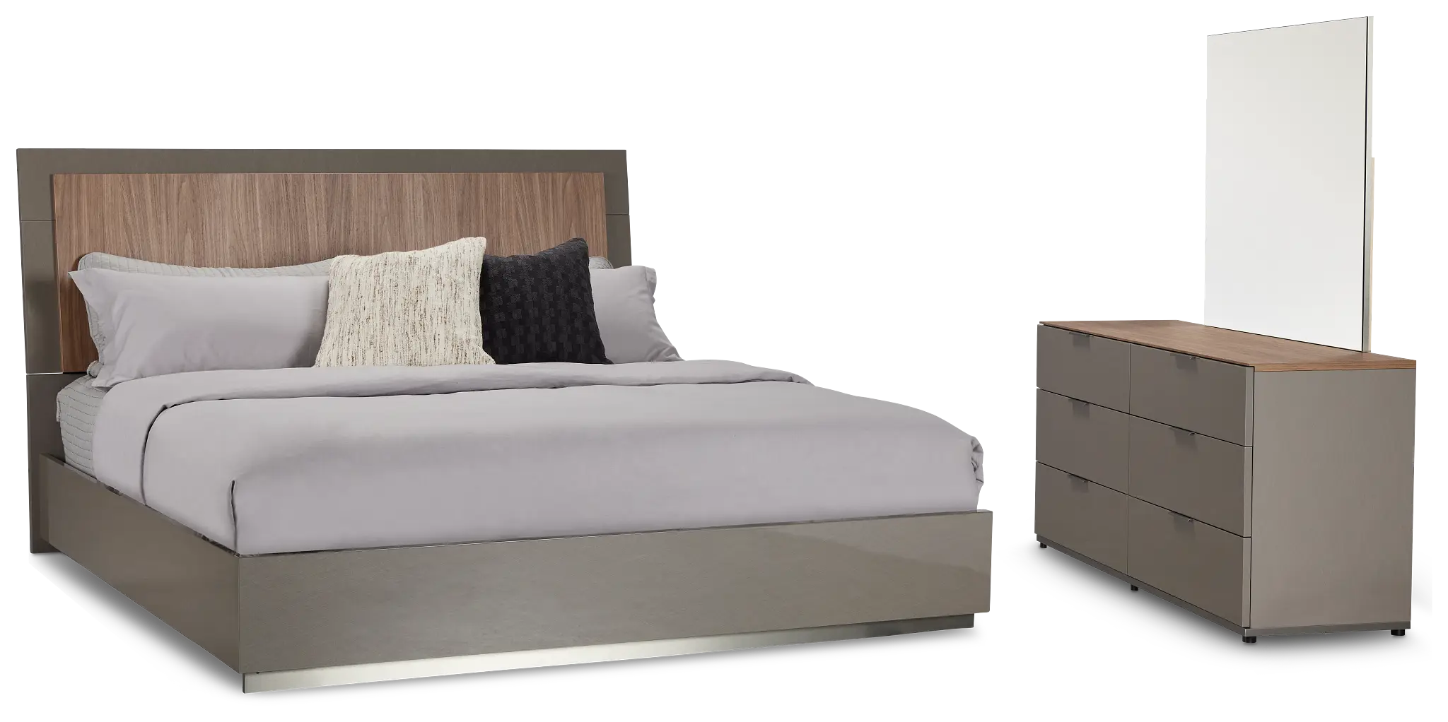 Palermo Two-tone Platform Bedroom Palermo Two-tone Platform Bedroom