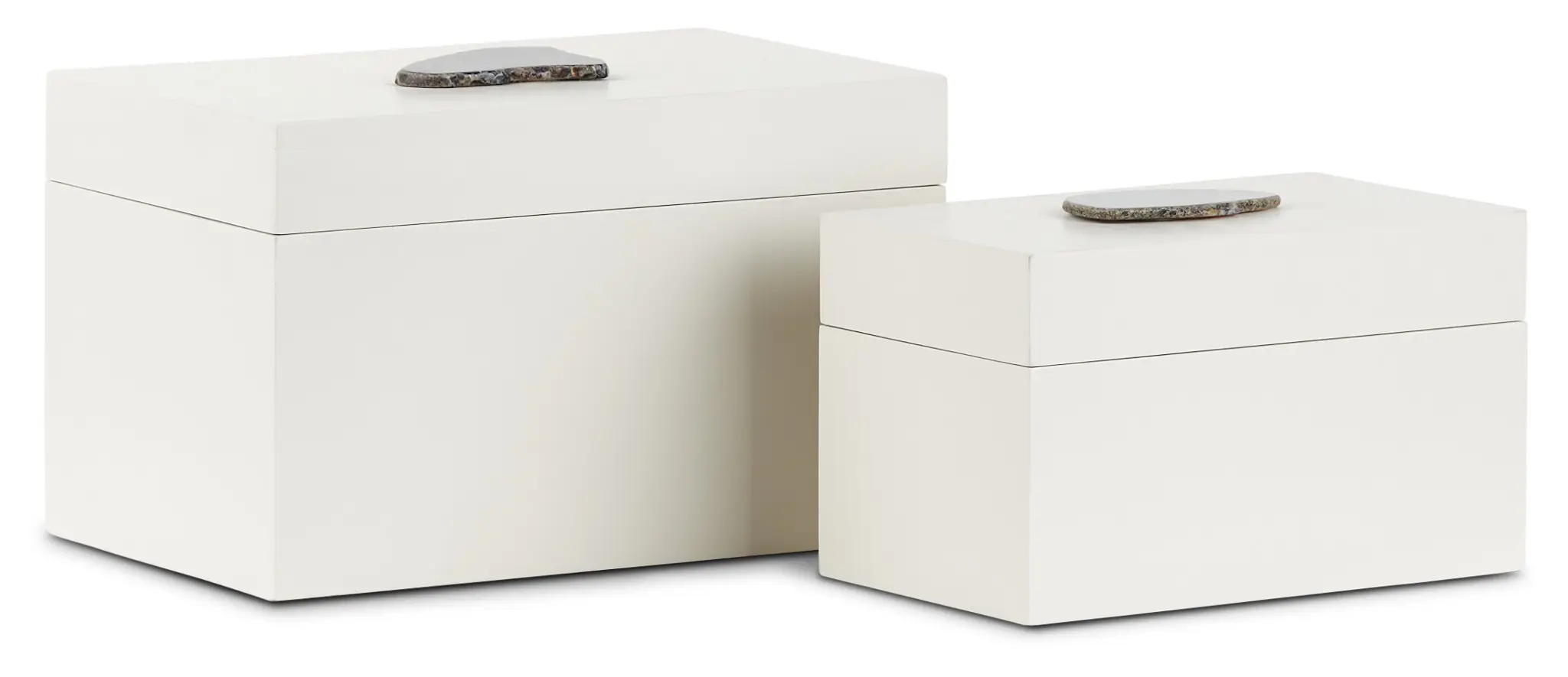 Charlotte White Set Of 2 Box Charlotte White Set Of 2 Box