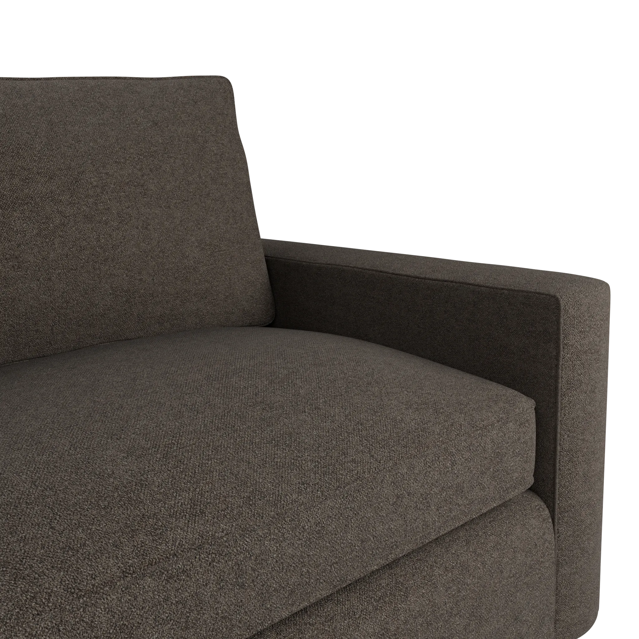 Siesta Elite Brown Fabric Cooling Memory Foam Sleeper