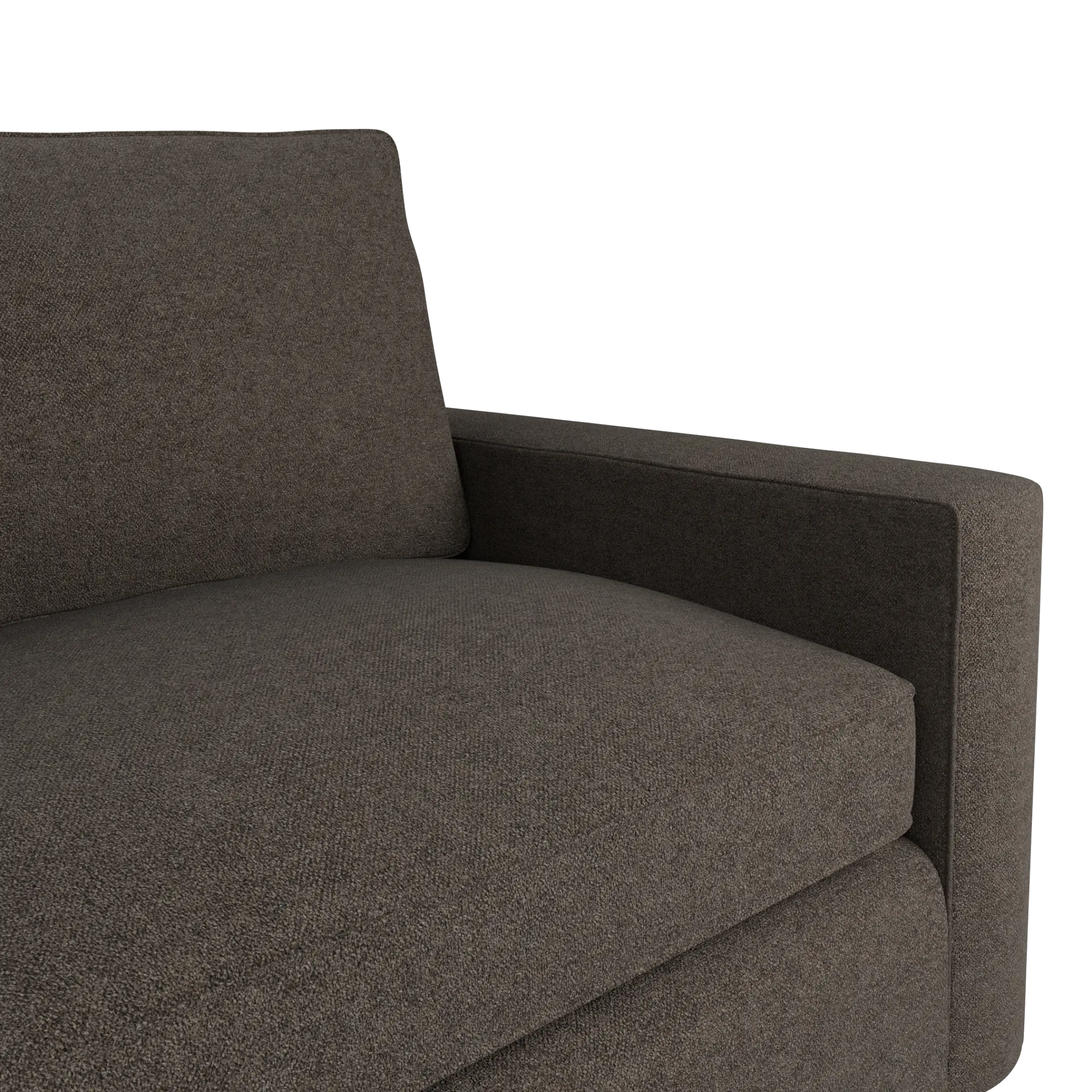 Siesta Elite Brown Fabric Cooling Memory Foam Sleeper Siesta Elite Brown Fabric Cooling Memory Foam Sleeper